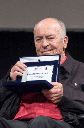 Fellini platinum Award al premio oscar Bernardo Bertolucci
