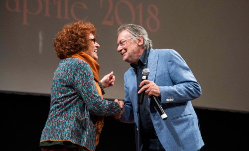 Andrea Ferreol e Felice Laudadio