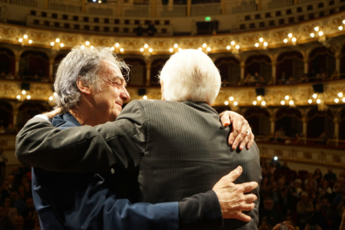 Pippo Baudo con Gianni Ciardo