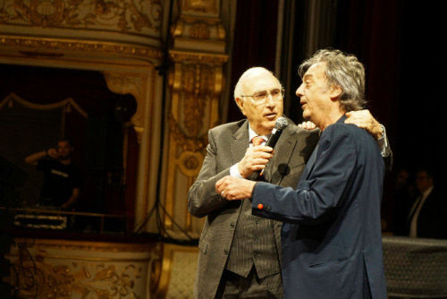 Pippo Baudo con Gianni Ciardo