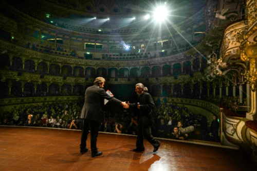 Marco Spagnoli e Pivio De Scalzi