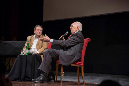 Enrico Magrelli e Pippo Baudo